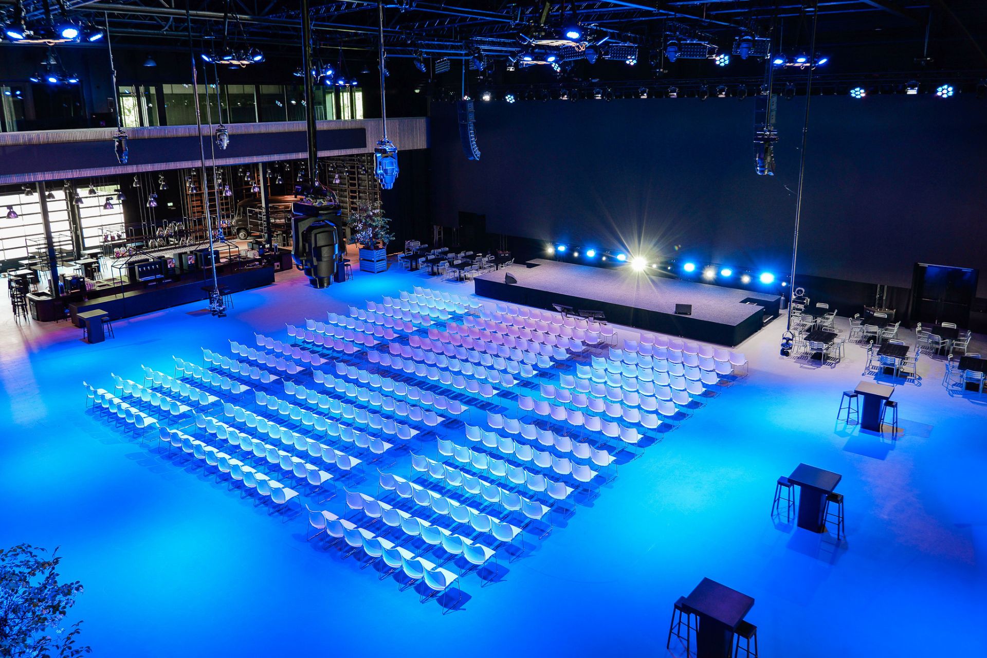 De evenementenhal van de Midden Nederland Hallen